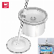 Round Handfree 360 Rotate Spin Flat Mop Bucket with Dirty Water Separated in Magic Wet and Dry Floor Cleaning manufacturer