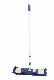 Home Cleaning Telescopic Handle Popular Flat Mop Chenille Mop 11002 manufacturer