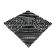  PP Garage Ingterlocking Floor Tile, PP Balcony Anti-Skid Easy Cleaning Ingterlocking Floor Mat