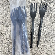  Wholesale 6 Inch Corn Starch Bio Plastic Fork Complies with European En13432 Biogradable