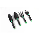  4PCS / Set Mini Plastic Handle Gardening Tools Shovel Spoon Rake Spade Fork for Potted Bonsai Flower Pot Tools Kids Garden Tool Set Esg12064