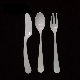  Compostable Cutlery Biodegradable PLA Disposable Plastic Tableware Sets Spoon Knife and Fork