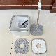  360 Spin Bucket and Mop PVA Microfiber Cotton Sponge Spray Magic Flat Floor Mop with Wringer Set