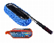  Microfiber Car Cleaning Brush Auto Window Duster Stainless Steel Long Handle Dust Wax Washer
