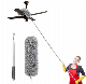  100-Inch Bendable Microfiber Head Washable Extra-Long Dusters with Extension Pole