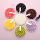  Microfiber Makeup Remover Pads with Sponge Custom Logo Cleaning Pads Puff