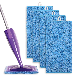  Absorbing Pads for Wet & Dry Floor Cleaning Washable Microfiber Mop Heads