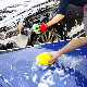 Hot Sale Car Waxing Polish Soft Microfiber Foam Sponge Applicator Pads 5 Inch Car Cleaning Detailing Pads for Carwash