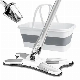 Hand Free Wash 360 Spin Wringer Flat Floor Cleaning Mop manufacturer