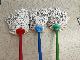 Round Microfiber Mop 360 Floor Mop with Wooden Handle