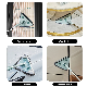  Hot Sale 360 Microfiber Duster Magic Flat Triangle Chenille Mop with Plastic Clean Scraper