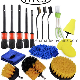 17PCS Set Drill Brush Car Cleaning Brush (YY-1022)