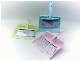  Dust Pans with Brush Mini Hand Broom Set Cleaning Tool for Table Desk