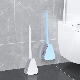  Household Cleaning Tools Automatic Self Closing Wall Mounted New Design Plastic Toilet Cleaner Brush with Holder