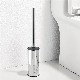  Easy Cleaning Luxury Hotel Bathroom Long Handle Round Free Standing Toilet Brush (NC9898-C3)