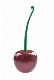  Cute Cherry Shaped Toilet Brush Set Bathroom Compact Bracket Strong Brush with Heavy Base Clean Bowl