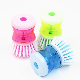  Kitchen Washing Utensils Plastic Pot Dish Cleaning Kitchen Dish Brush with Liquid Soap