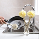  Kitchen Durable Wheat Straw Dish Plate Pot Washing Cleaning Brush with Long Handle