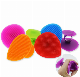 Portable Food Grade Scrub Silicone Facial Cleanser Face Cleansing Brush