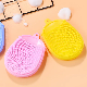 Portable Food Grade Scrub Silicone Facial Cleanser Face Cleansing Brush