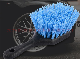 Car Wash Wheel Brush Plastic Handle Haired Tire Wheel Brush
