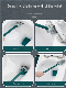  Plastic Household Wall Mounted Modern Silicone Bowl Cleaning TPR Toilet Brush with Holder