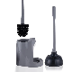  Toilet Brush and Plunger Combo Set Plastic Non Disposable Toilet Brush with Holder