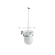 Wall Mounted Stainless Steel Plastic PP Cleaning Toilet Brush with Holder