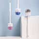  High Quality Plastic Handle Multi-Color Toilet Brush