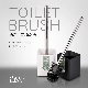  Plastic Brush with Long Handle for Toilet Cleaning