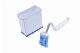 V Type Plastic Curved Toilet Brush Cleaning Toilet Corner Rim manufacturer