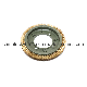 Brass Coated Stenter Textile Wheel Brush (YY-829)