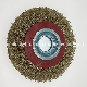 150mm Brass Coated Steel Wire Wheel Brush (YY-937)