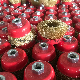  4inch Brass Coated Steel Wire Cup Brush (YY-914)