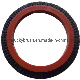  Black Bristle Red Colour Plate Wheel Brush for Artos Machinery (YY-713)