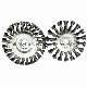  4.5 Inch Twist Knot Wheel Brush Wire Brush Grinder Brush (YY-103)