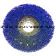  Blue Colour Wire Plastic Baseboard Disc Brush (YY-721)