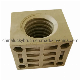  Yellow Peek Material Nuts for Monforts Stenter Machine /Copper Nuts for Textile printing and Dyeing Machinery (YY-638)