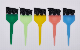  Bevel Edge Bristle with Transparent Dye Brush