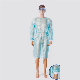  PP+PE Disposable Isolation Gown with Knitted Wrist Cuffs