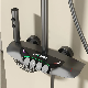  2023 Tiktok Trend Piano Key Thermostatic Waterfall Four Gearss Hower Faucet Bathroom Digital Display Shower Set System