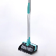  Household Cleaning Folding Dual Comb Teeth Upright Stand up Broom Dustpan Set Plastic and Dustpan Brush Set of Cleaning Tool on Hot Selling of Long Handle Broom