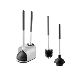 Hot Selling Toilet Plunger and Bowl Brush with Holder Combo Set manufacturer