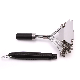  Stainless Steel Grill Brush and Scraper for Extra Strong BBQ Kitchen Cleaning Detachable Wire Brush