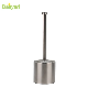  Stainless Steel Toilet Brush Holder with Glass Bowl