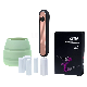  Electric Makeup Brush Cleaner USB Charging with Mirror Foundation Makeup Brush Set Cleaner