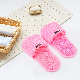  Bathroom Foot Washing Anti-Slip Slippers Bath Silicone Slippers Cleaning Brush