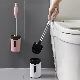  Advanced Household Environmental Protection Plastic Toilet Brush Set with Handle