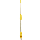  Gold Aluminum Alloy Telescopic Rod Cleaning Tool Cleaner Extension Rod