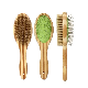  Popular Three Styles Bamboo Long Pin Massage Pet Grooming Brush